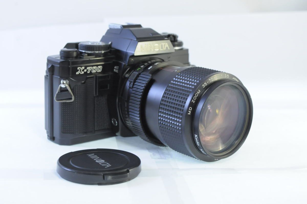 ミノルタ MINOLTA X-700 ボディ+35-70mm F3.5シャッター全速・露出計
