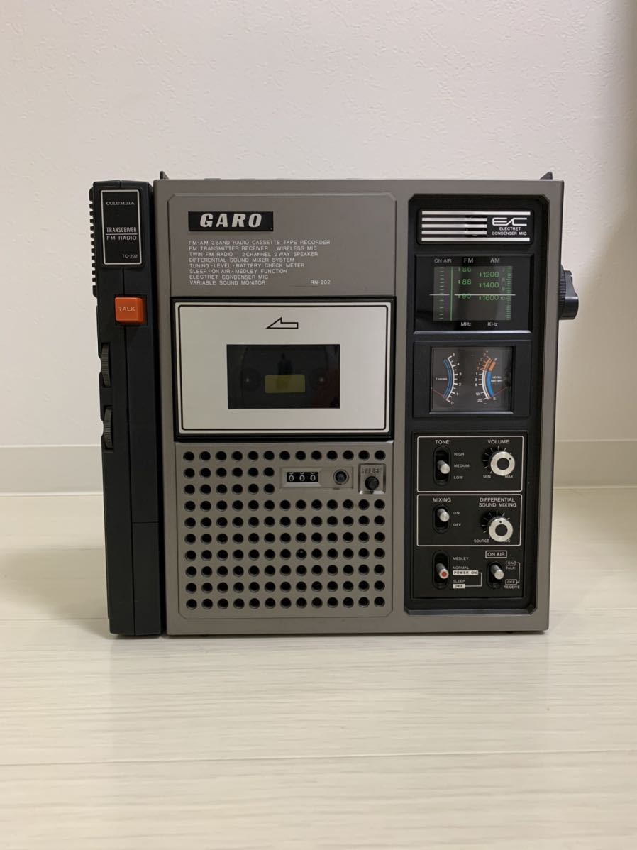 Yahoo!オークション COLUMBIA コロムビア RN-202A GARO ラジカセ RN