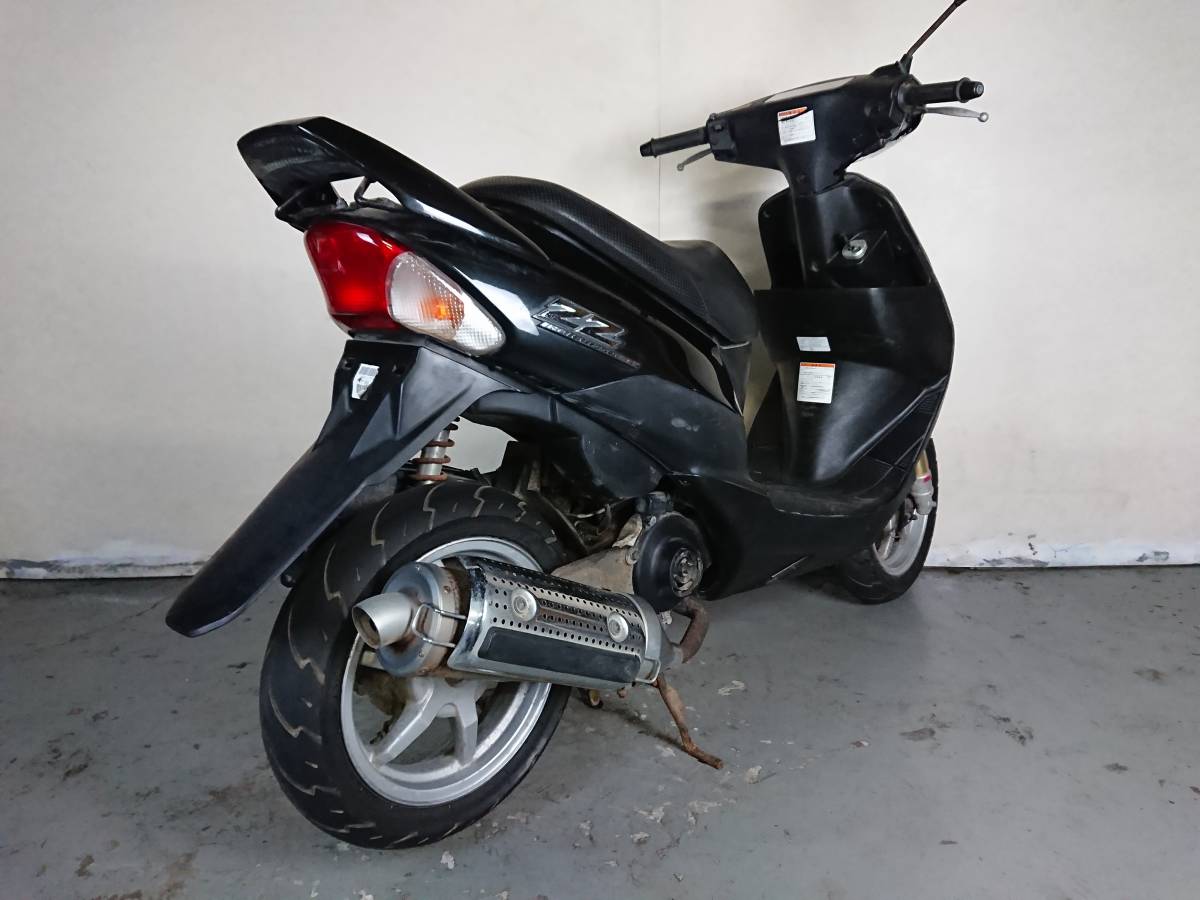 SUZUKI ZZ ジーツー CA1PB】始動確認済 書類付 12インチ ディスク 