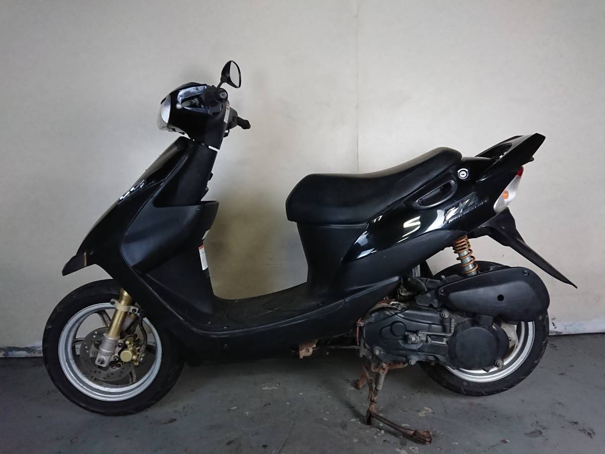 SUZUKI ZZ ジーツー CA1PB】始動確認済 書類付 12インチ ディスク 