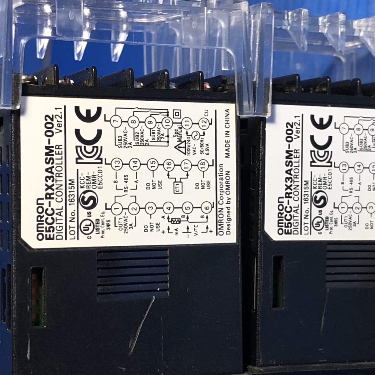 OMRON　E5CC-RX3ASM-002　10個セット