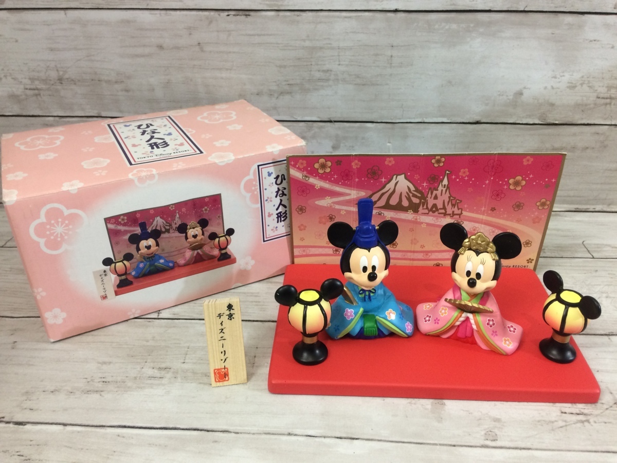ディズニー ひな人形 フィギュアリン Tdr ミッキー ミニー 箱あり 9a27b ディズニー 売買されたオークション情報 Yahooの商品情報をアーカイブ公開 オークファン Aucfan Com