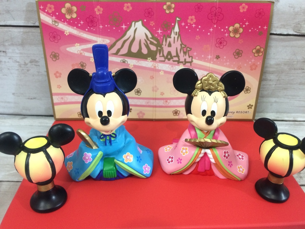 ディズニー ひな人形 フィギュアリン Tdr ミッキー ミニー 箱あり 9a27b ディズニー 売買されたオークション情報 Yahooの商品情報をアーカイブ公開 オークファン Aucfan Com