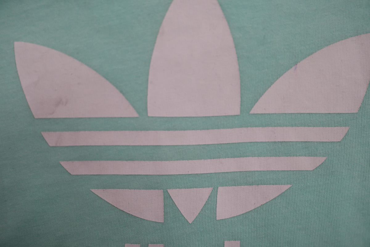 Adidas アディダスオリジナルス 半袖tシャツ トレフォイル 90サイズ アクア ミントグリーン 1 2 3歳お着替え 親子ペアルック お揃いコーデ 90 85 94cm 売買されたオークション情報 Yahooの商品情報をアーカイブ公開 オークファン Aucfan Com