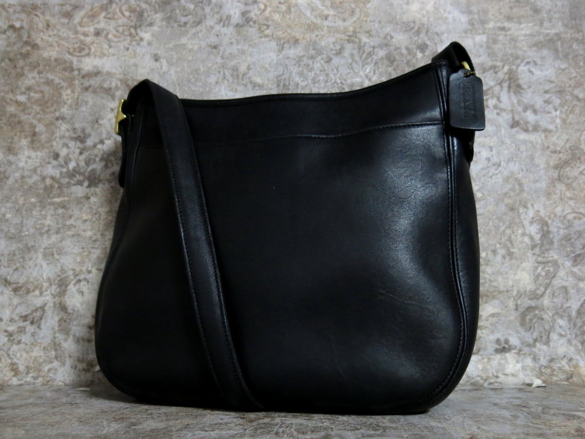 □極美品□COACH オールド コーチ□6003□メンズ□最高級 カーフ 