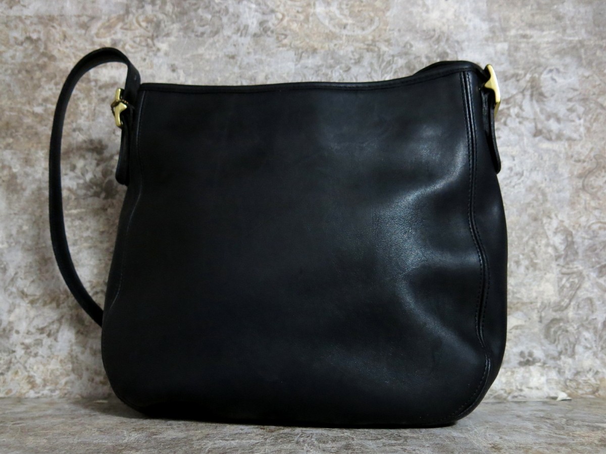 □極美品□COACH オールド コーチ□6003□メンズ□最高級 カーフ 