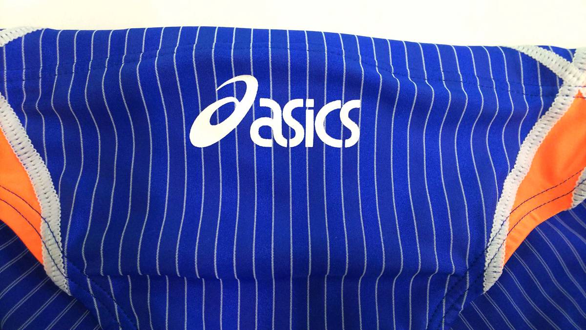 廃盤 競パン asics アシックス 旧ロゴ AMA311 ハイドロSP ブルー 