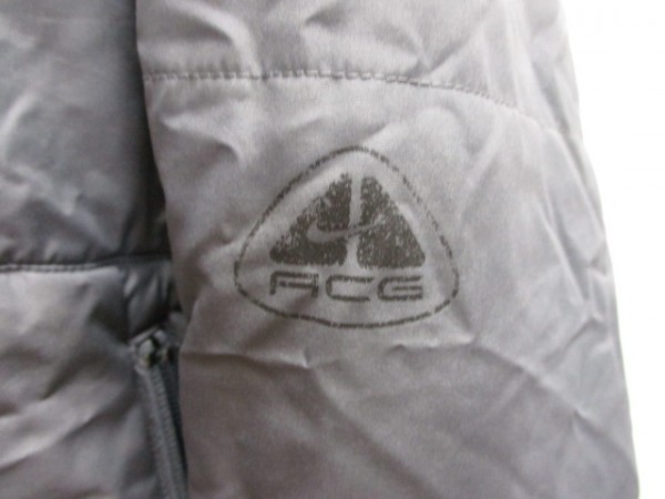 ナイキACG NIKE ACG メンズ中綿ジャケット メンズM グレー メンズ 