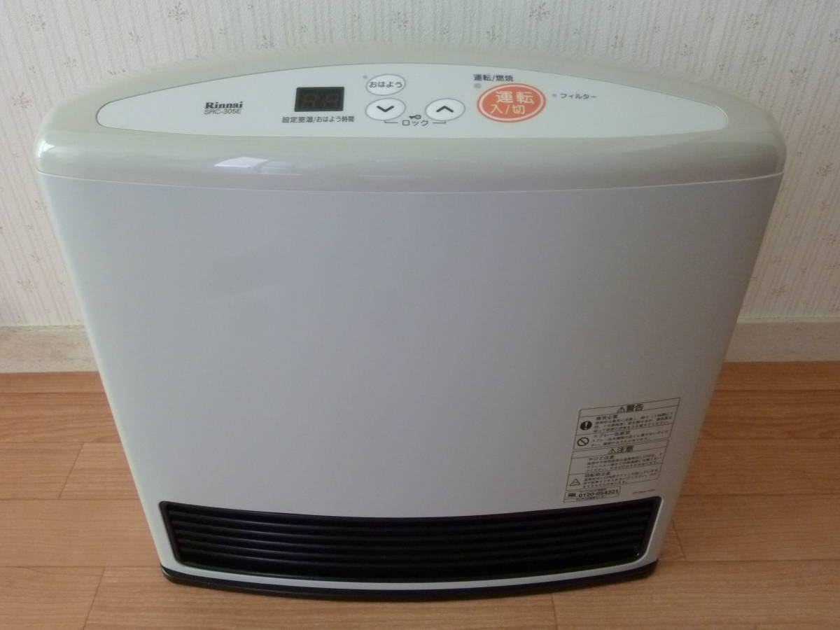 Rinnai ガスファンヒーター SRC-305E-2 LPガス用 リンナイ LPガス用 3.49kw