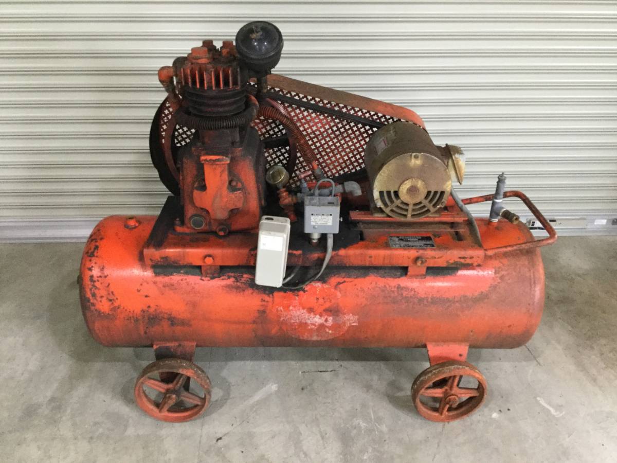 売切 富士コンプレッサー W 33 エアーコンプレッサー 小型往復空気圧縮機 動作未 現状渡し コンプレッサー 売買されたオークション情報 Yahooの商品情報をアーカイブ公開 オークファン Aucfan Com