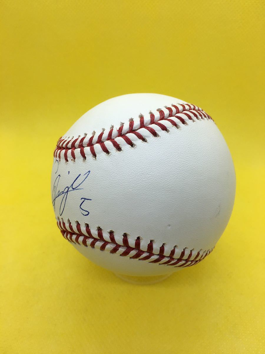 MLB】新庄剛志 直筆サインボール MLB公式ボール ＃5 ニューヨーク・メッツ