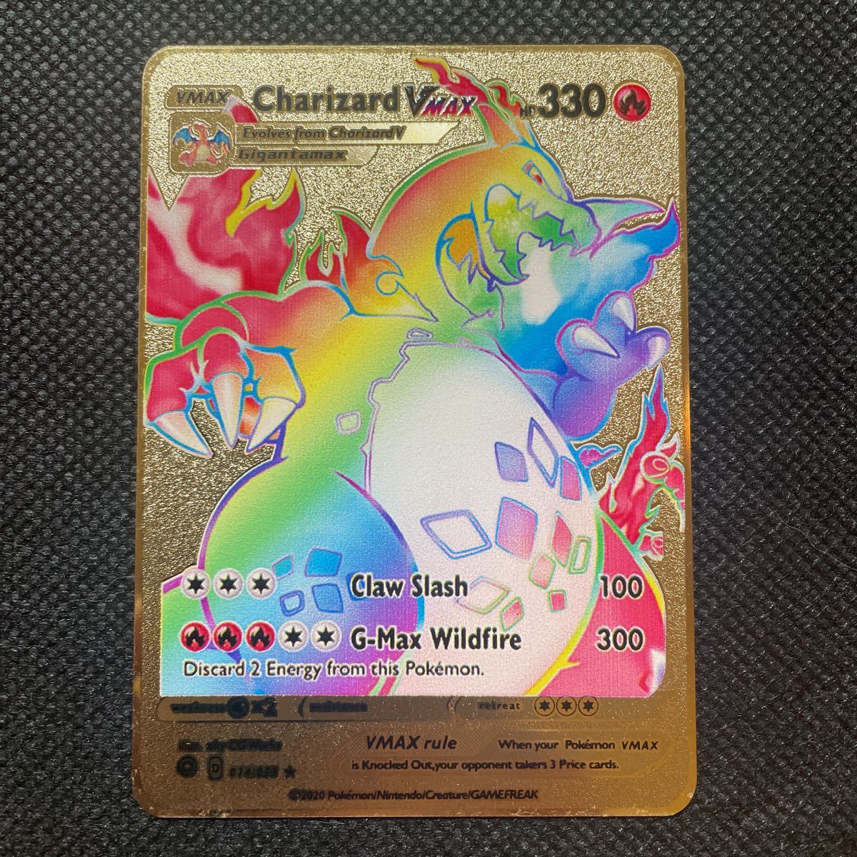 金属カード リザードン ポケモンカード 海外版 英語版 コレクション用 観賞用 検索用 Charizard Vmax プロモ Ssr リザードン Hr Gx 01 ポケモンカードゲーム 売買されたオークション情報 Yahooの商品情報をアーカイブ公開 オークファン Aucfan Com