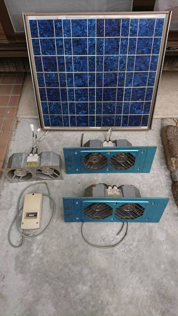 床下換気扇 サニックス Scvf Mc 太陽光dc12v ｍｃソーラークリーンファン 電気代０円 換気扇 売買されたオークション情報 Yahooの商品情報をアーカイブ公開 オークファン Aucfan Com