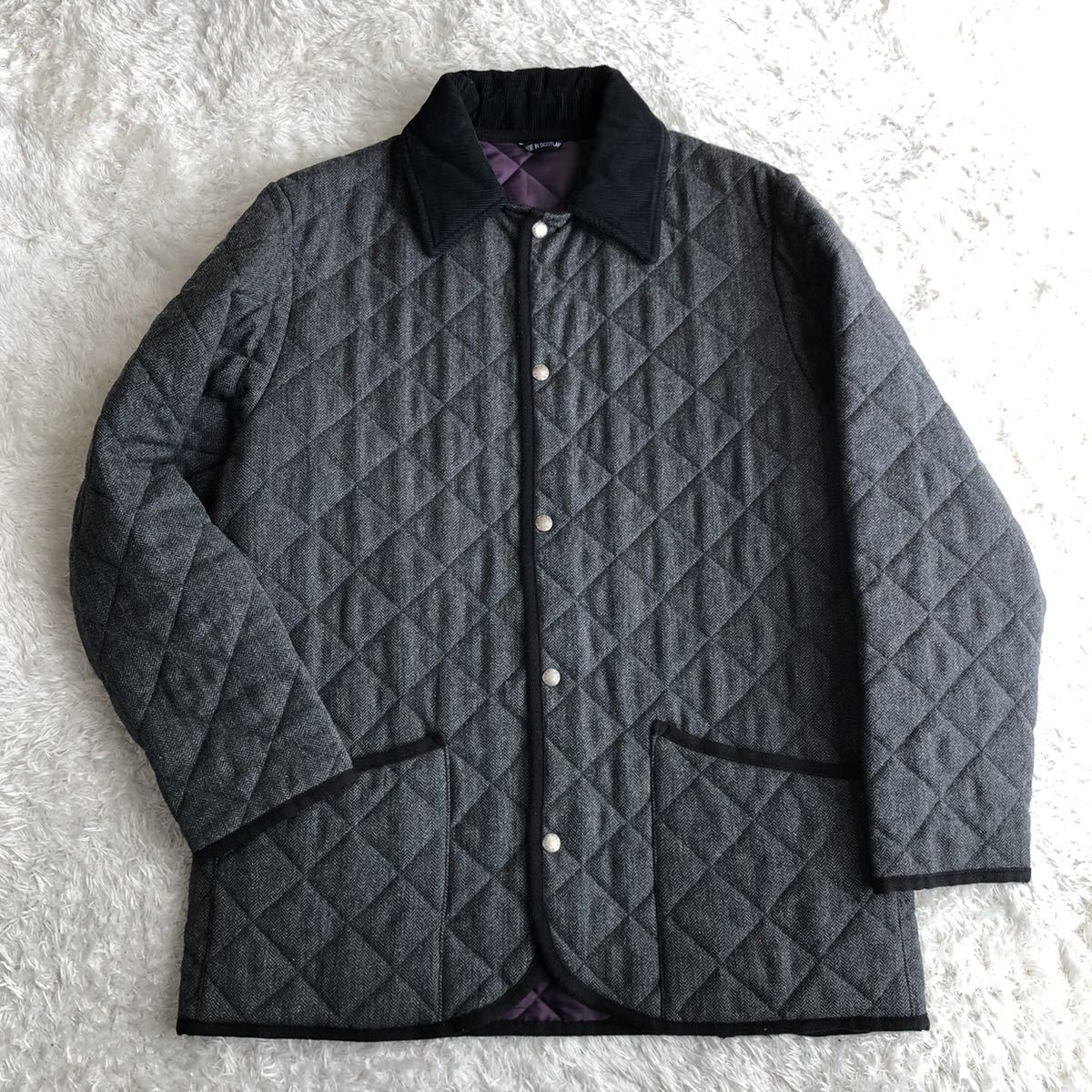 L カシミヤ マッキントッシュ ポールスミス キルティング ウール 