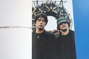CHAGE&ASKA 電光石火 ツアーグッズ フルジップ ジャンパー ブラック CHAGE&ASKA CONCERT TOUR 電光石火 CHAGE&ASKA 電光石火 ツアーグッズ