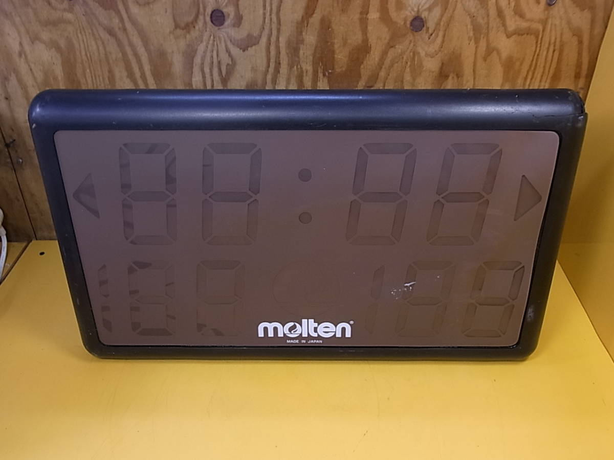 モルテン タイマー ジャンク品 molten デジタルタイマー スコアボード