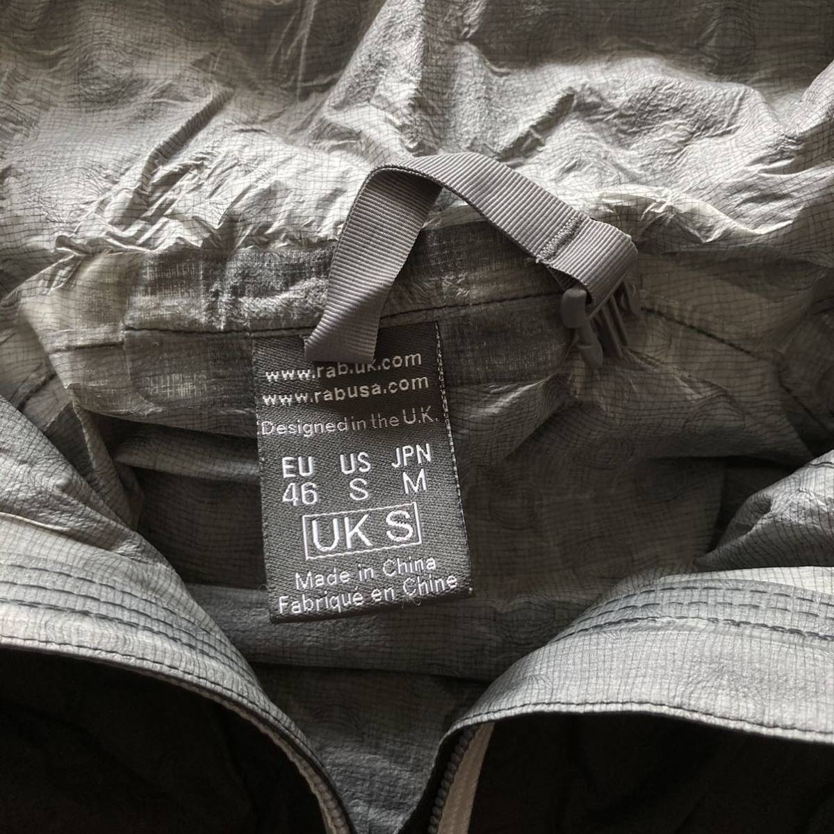 Rab 超軽量レインジャケット キネティックJkt Sサイズ トレラン pertex shield+_4