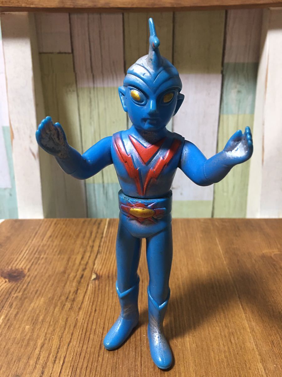 流星人間ゾーン 当時物 ポピー ソフビ人形 怪獣ヒーロー 萬年社 [検索  