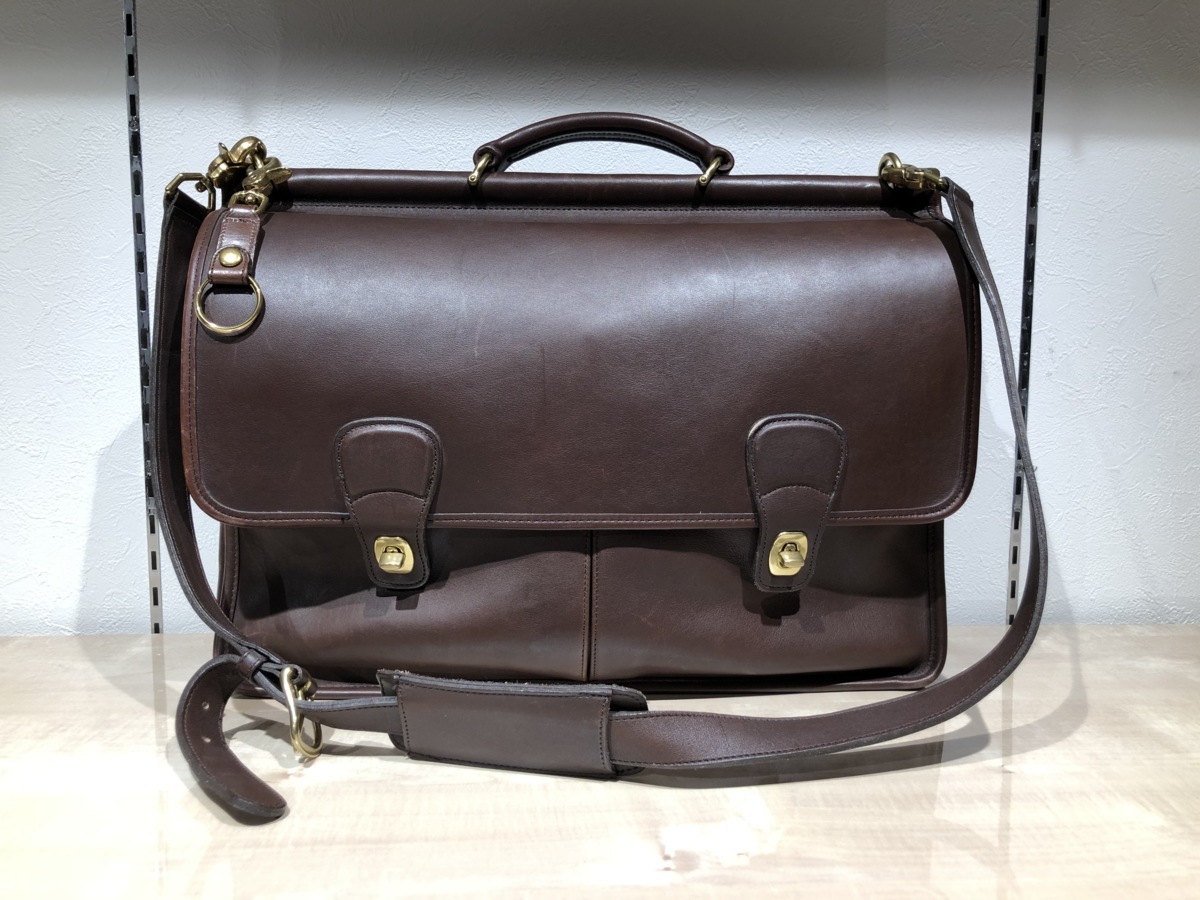 HH 美品【コーチ COACH】 2way レザー ブリーフバッグ ビジネスバッグ