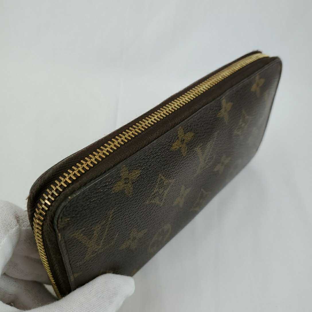 良品 LOUIS VUITTON ルイヴィトン モノグラム ジッピーウォレット ラウンドファスナー 長財布 小銭入れ CA3193(モノグラム ...