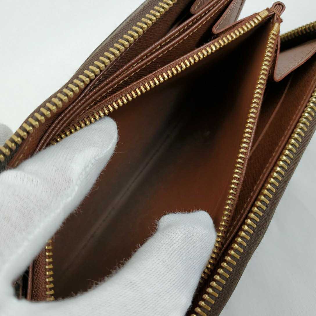 良品 LOUIS VUITTON ルイヴィトン モノグラム ジッピーウォレット ラウンドファスナー 長財布 小銭入れ CA3193(モノグラム ...