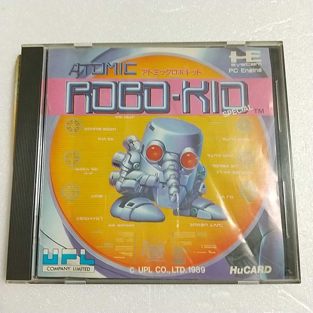 赤字超特価，人気 PCエンジン ソフト アトミックロボキッド huカード ユーピーエル(シューティング)｜売買されたオークション情報、yahooの商品情報をアーカイブ公開 - オークファン PCエンジン