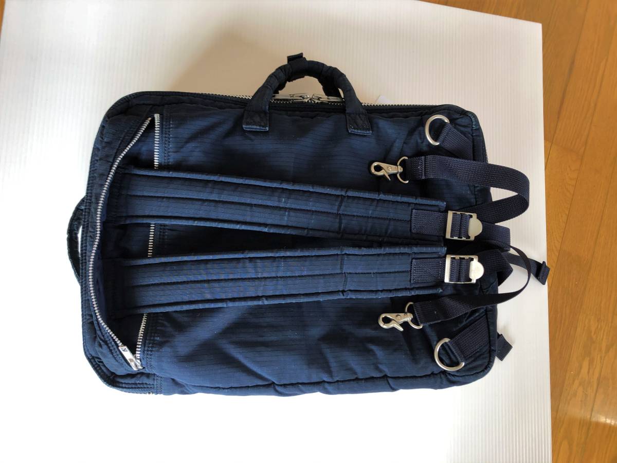 ポーター 3way リュック BLUE BLUE ブルー ブルー インディゴ 染め 