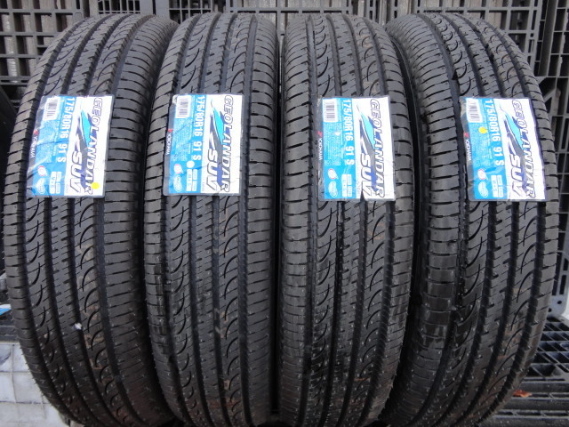 ☆9776 新品 ヨコハマ GEOLANDAR SUV 175/80R16 4本