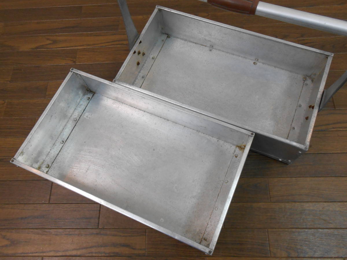 おかもち 出前箱　出前　ユタカの堤箱 内田製作所 配達・出前に～【内田製作所】ユタカの提箱 アルミ製 おかもち/岡持