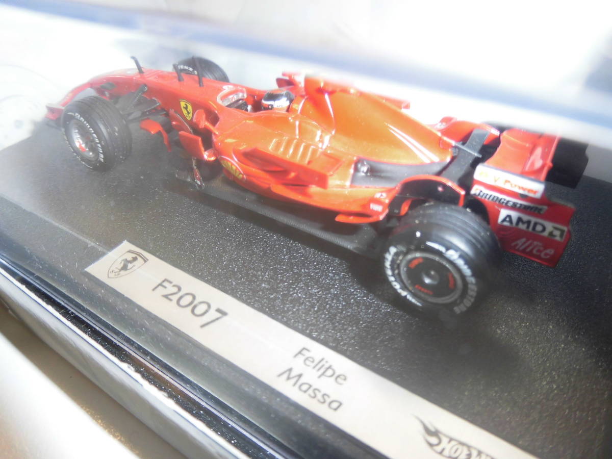フェラーリF2007 フェリペ・マッサ 【ホットウィール 1/43 F1ミニカー