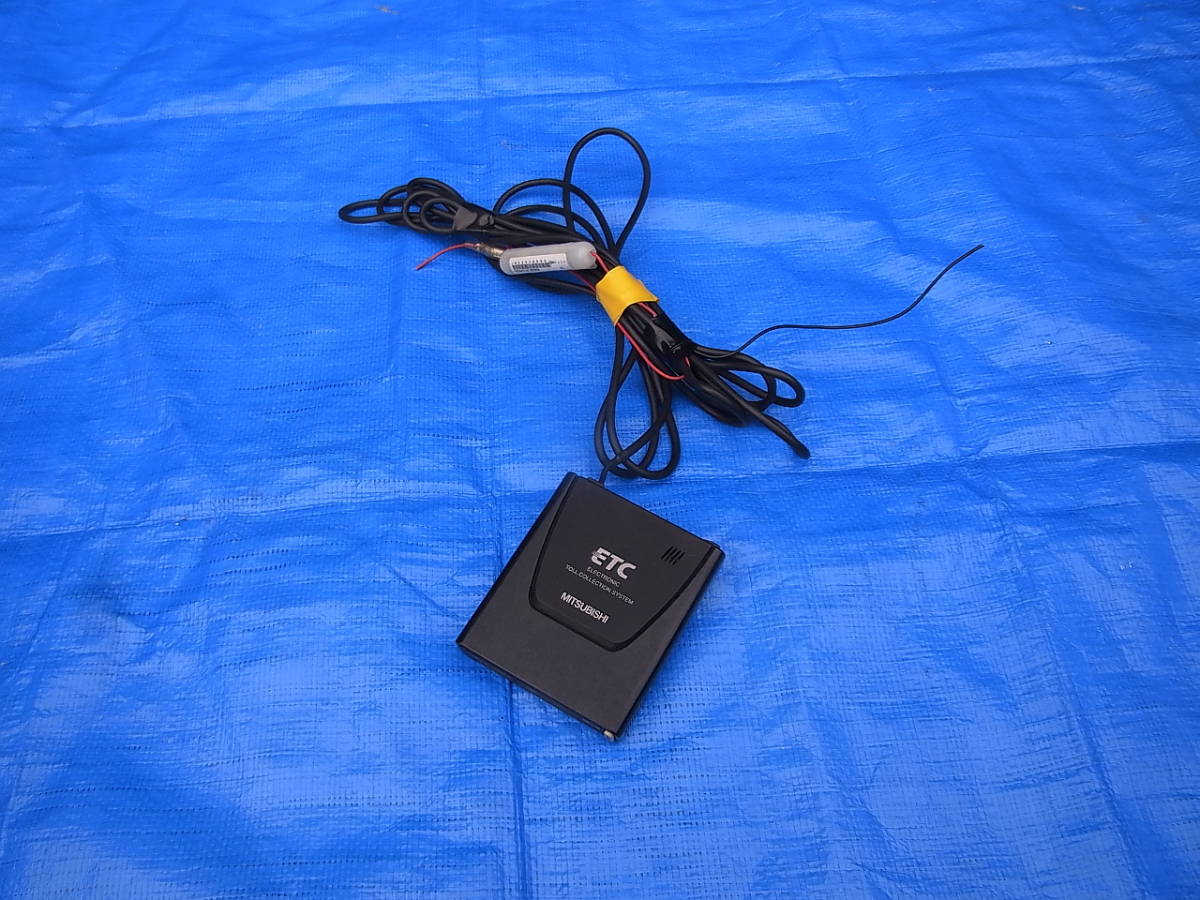 MITSUBISHI／三菱 アンテナ一体型 ETC JX280B03773 軽自動車登録 動作