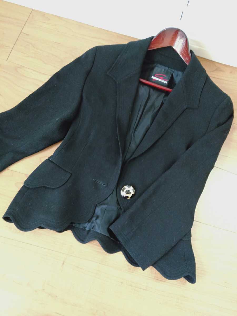 イタリア製 正規品gennyway 黒 ジャケット 毛100 サイズ40 L 大きい ボタン Mide In Italy ジャケット ブレザー 売買されたオークション情報 Yahooの商品情報をアーカイブ公開 オークファン Aucfan Com
