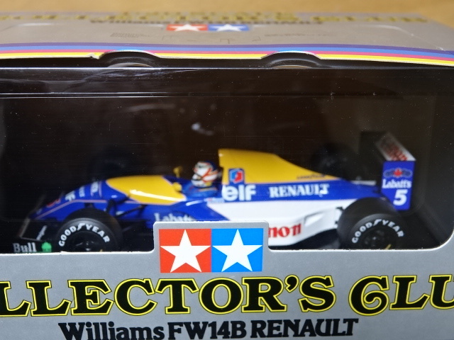 ☆タミヤ 1/20 ウィリアムズ FW14B ルノー コレクターズクラブ☆ FW14B
