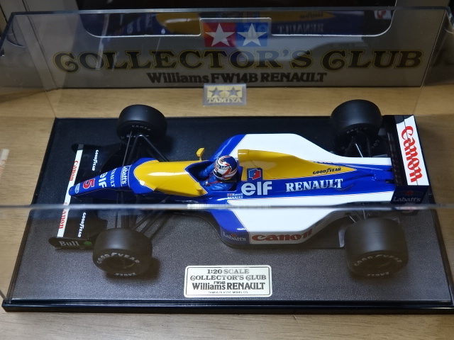 ☆タミヤ 1/20 ウィリアムズ FW14B ルノー コレクターズクラブ☆ FW14B