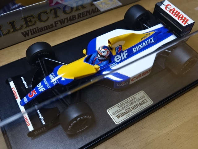 ☆タミヤ 1/20 ウィリアムズ FW14B ルノー コレクターズクラブ☆ FW14B