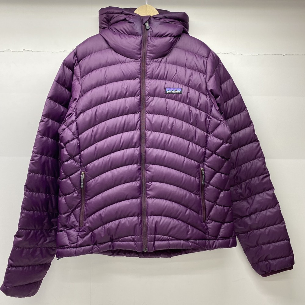 中古◇patagonia(パタゴニア) ダウンジャケット パープル ピンク M 