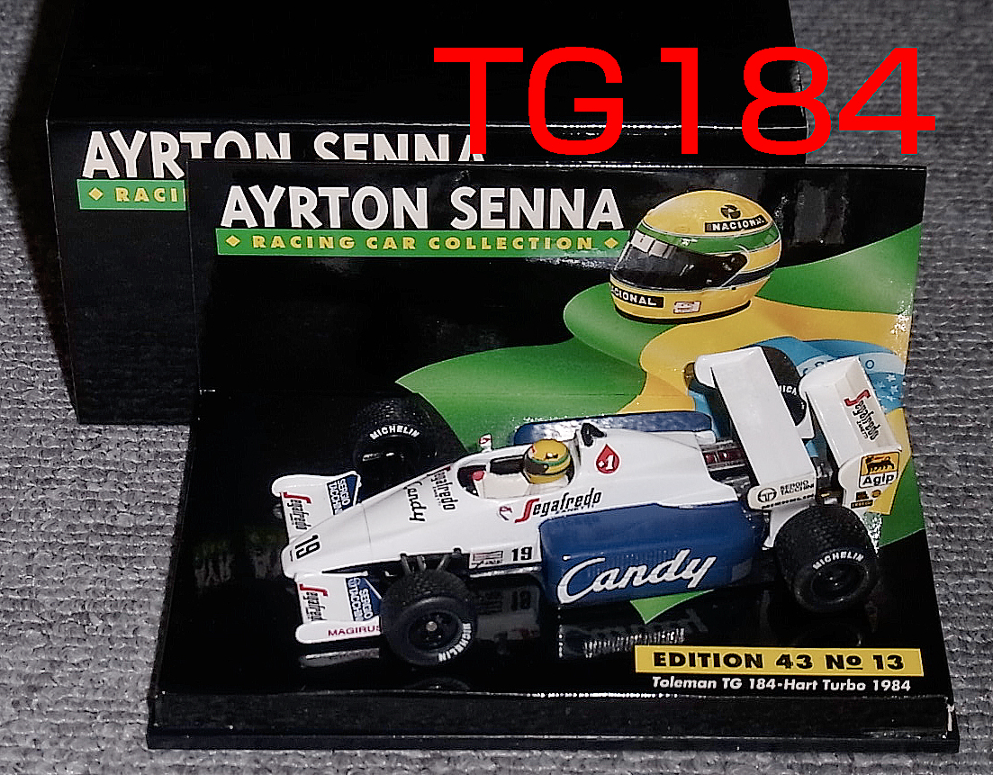 新作登場，お得 セナコレ13 1/43 トールマン TG184 セナ 1984 TOLEMAN HART ハート SENNA(レーシングカー)｜売買されたオークション情報、yahooの商品情報をアーカイブ公開 - オークファン レーシングカー