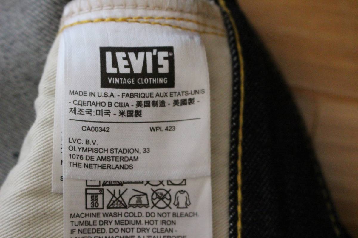 新品☆米国製 リーバイス LEVI