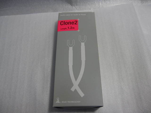 新品未使用品 KOJO クローン2 アースケーブル 1.2m