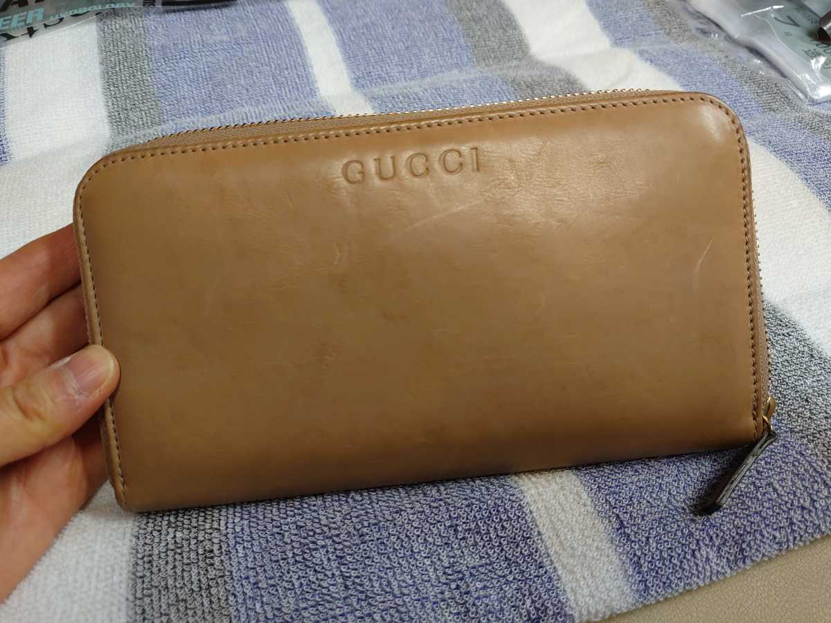 GUCCI 長財布 ラウンドファスナー 最終お値下げ