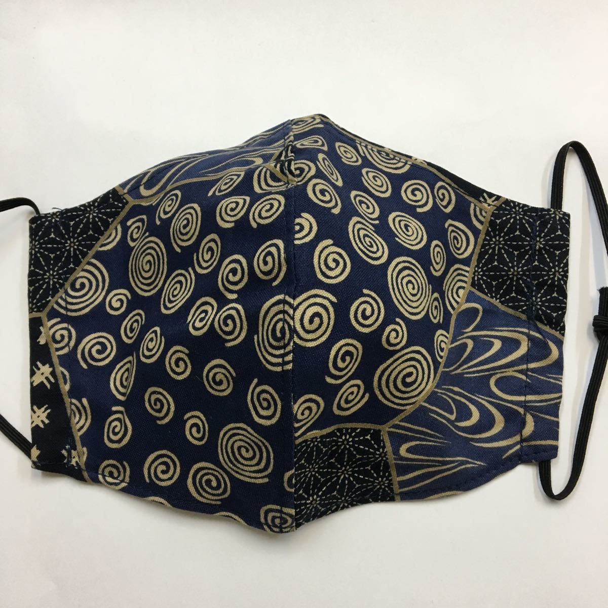 ハンドメイド 和柄　マスクカバー　大きめサイズ_1