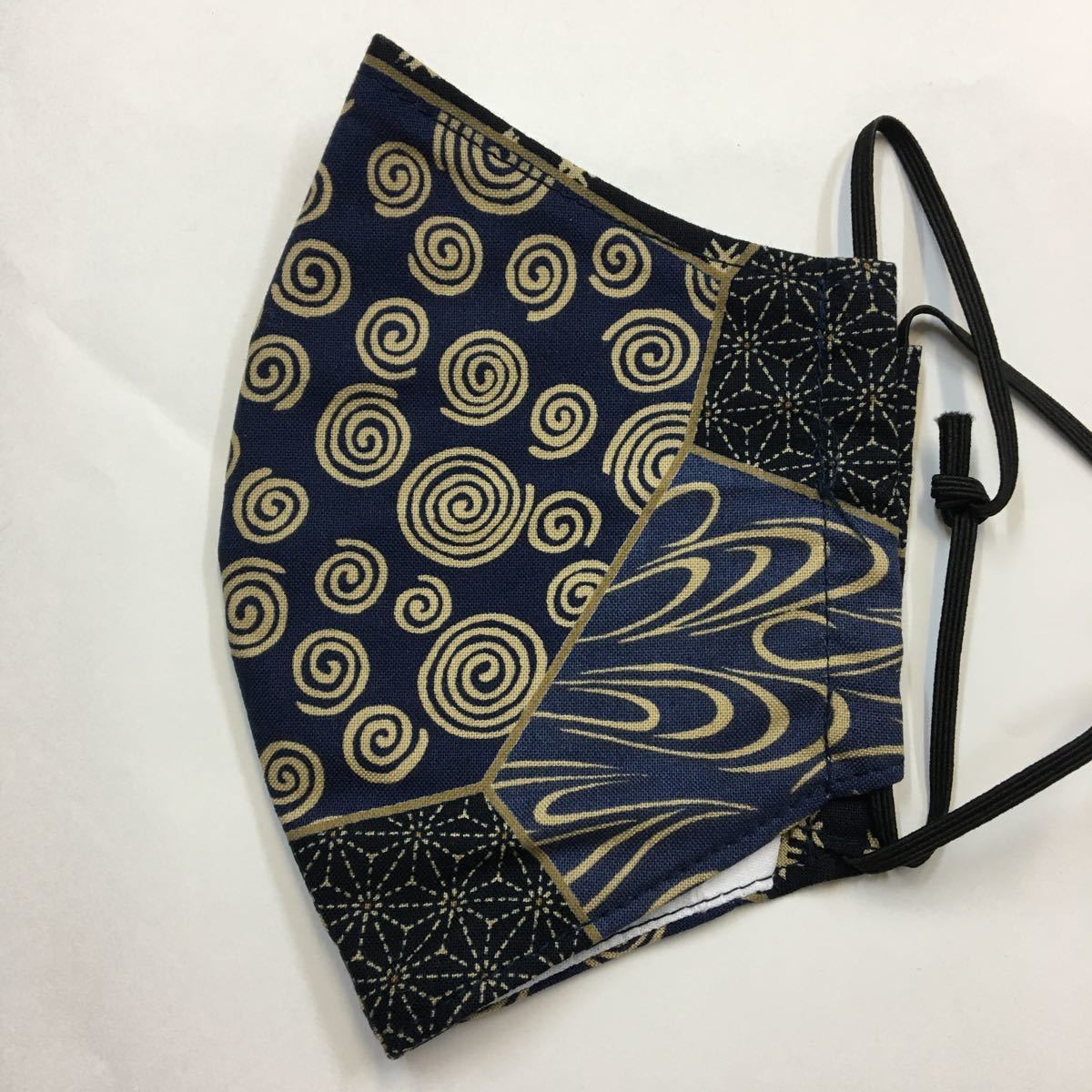 ハンドメイド 和柄　マスクカバー　大きめサイズ_2