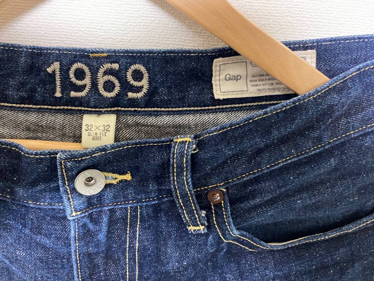 コーンデニム社製 縦落ち Gap 1969 32 32 ブーツカット チェーンステッチ ジーンズ 売買されたオークション情報 Yahooの商品情報をアーカイブ公開 オークファン Aucfan Com