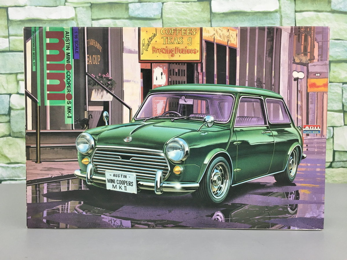 アリイ ARII オースチン ミニクーパー S MK-2 01251-2500 プラモデル 1/16 日本製 未使用 2103LBM017