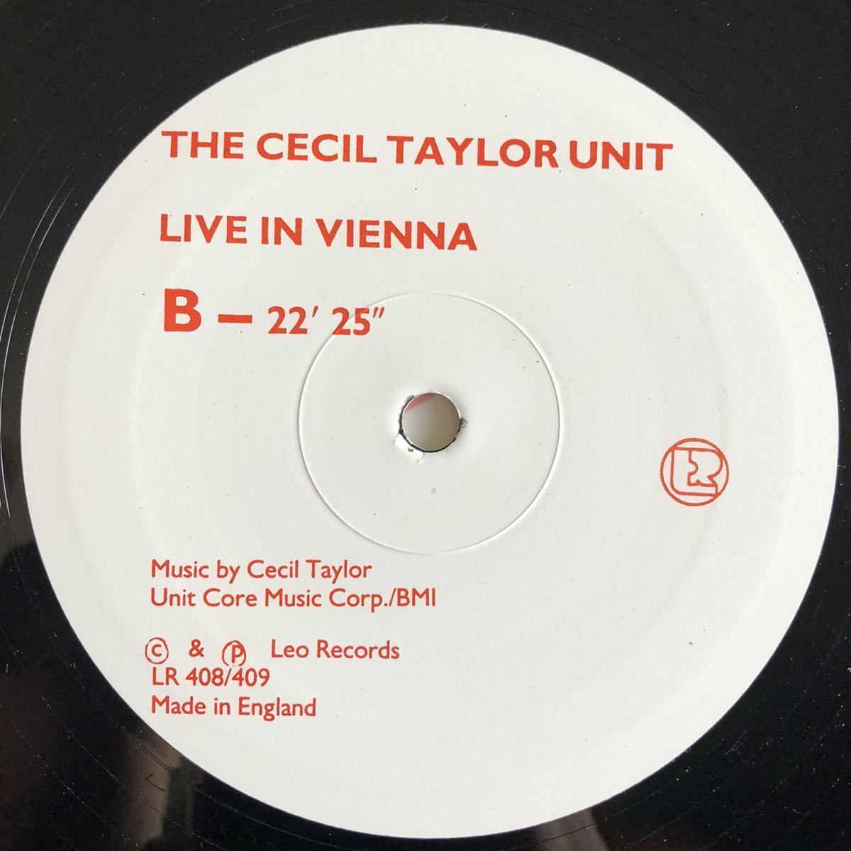 レア 廃盤] Cecil Taylor - Live In Vienna / Leo Records/ LR 408