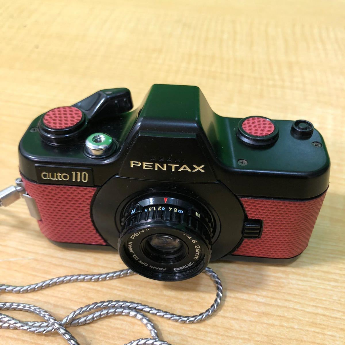 PENTAX ペンタックス ASAHI Auto 110 フィルムカメラ 1:2.8 24mm 動作