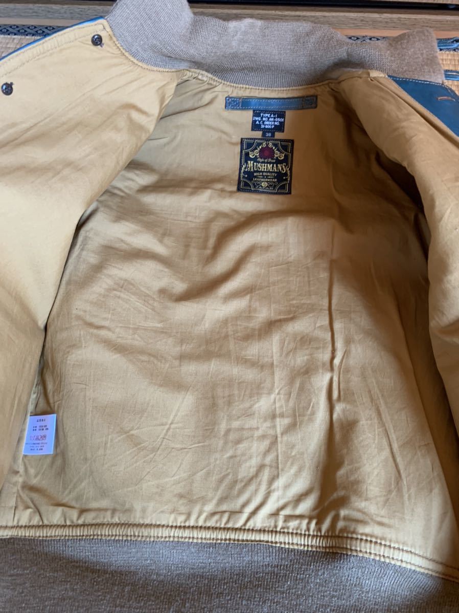 THE FEW×MUSHMANS A-1 未使用品 THE FEW A-1 The Few アドベンチュ