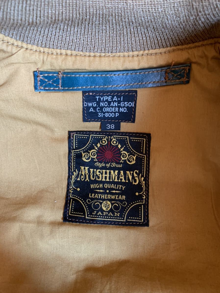 THE FEW×MUSHMANS A-1 未使用品 THE FEW A-1 The Few アドベンチュ