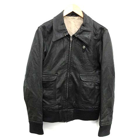 1円 アバハウス Abahouse ジャケット 革ジャン ゴートレザー ジップアップ 2 黒 ブラック Kh Ca その他 売買されたオークション情報 Yahooの商品情報をアーカイブ公開 オークファン Aucfan Com