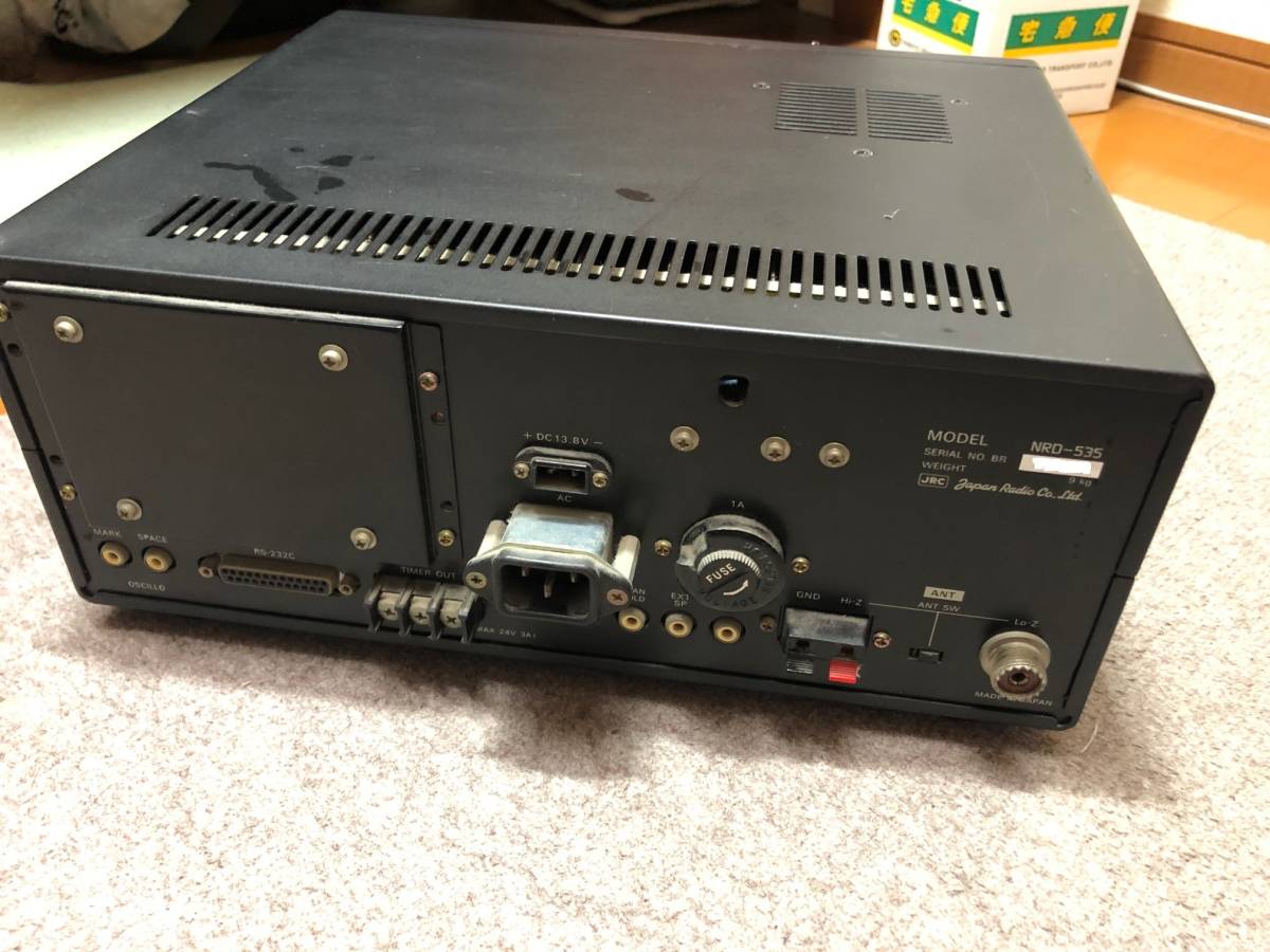 JRC NRD535受信機・改造品ジャンク扱い_3